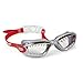 Bling 2O Boys' Grey Shark Teeth Swimming Goggles with UV Protection (Ages 5+ up) - Latex-Free, 100% Silicone Material - Includes Anti-Fog & UV Protection-Hard Protective Cover & Adjustable Head Strap