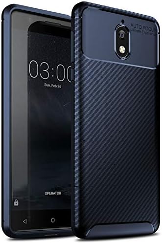 Galaxy A70 Case, KuGi Samsung Galaxy A70 case, JKC [Scratch Resistant] Premium Flexible Soft Anti Slip TPU Case for Samsung Galaxy A70 Smartphone(Navy)
