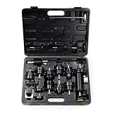 Goplus 18pcs Universal Radiator Pressure Tester and Vacuum Pump Type Cooling System Kit