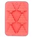 Longzang 6-Cavity Christmas Tree Silicone Cake/Soap Mold
