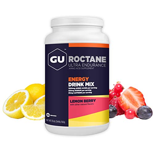 GU Energy Roctane Ultra Endurance Energy Drink Mix, 3.44Pound Jar
