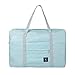 GZMM Foldable Travel Duffel Bag Luggage Sports Gym Water Resistant Oxford ( Light blue)