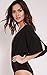 RUIGO Women's Sexy Deep V-neck Bawting Tight Bodysuit Jumpsuit One Piece Leotard (M, Black)
