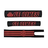 SE Racing BMX 3PC Pad Set Black/Red