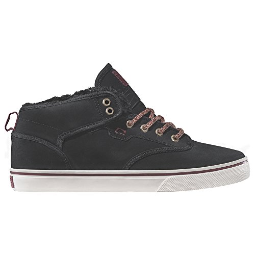 Globe Skateboard Shoes Motley Mid Black Antique Fur Size 14