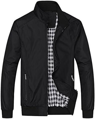 Miouke Jackets Men Mens Windbreaker Casual Lightweight Jacket Outdoor Sportswear Bomber Jackets and Coats