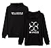 KPOP BTS WINGS You Never Walk Alone Pullover Sweatshirt V JIMIN Sweater L Black