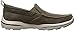Skechers USA Men's Harper Delen Slip-On Loafer,Khaki Canvas,11 M US