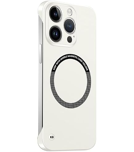 Omio Magnetische Slim Hülle Für IPhone 16 Pro Max – Matt, Ultradünn, Kompatibel Mit MagSafe – Schwarz Titan