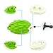 Hulless 30 pcs Mini Animals Erasers, Non-Toxic Novelty Erasers Toys Best for Kids Fun Games and Collection.