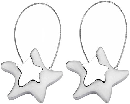 ROOS Cable Wire Starfish Key Ring Pack of 2