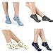 Mcool Mary Womens Ankle Socks, Low Cut Pineapple Socks Funky Non-Slip No Show Cotton Casual Socks 4 pack