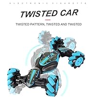 CYCTECH Stunt Remote Control Car, Christmas Gesture Sensing Twisting Vehicle & Rc Drift Car, Vehicle Light Music Drift Traverse Remote Control Dancing Side Driving Toy Cars Xmas Gift for Child