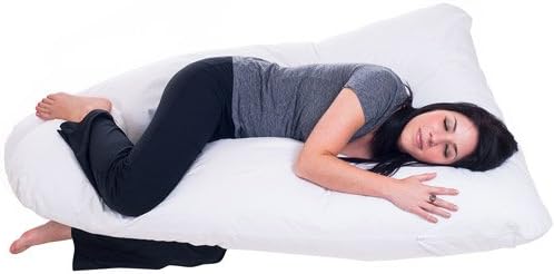 Somerset Home Full Body Contour U Pillow - Great for Pregnancy