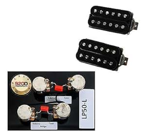Amazon.com: Seymour Duncan SH-55 Seth Lover Bridge & Neck ... seth lover pickup wiring diagram 