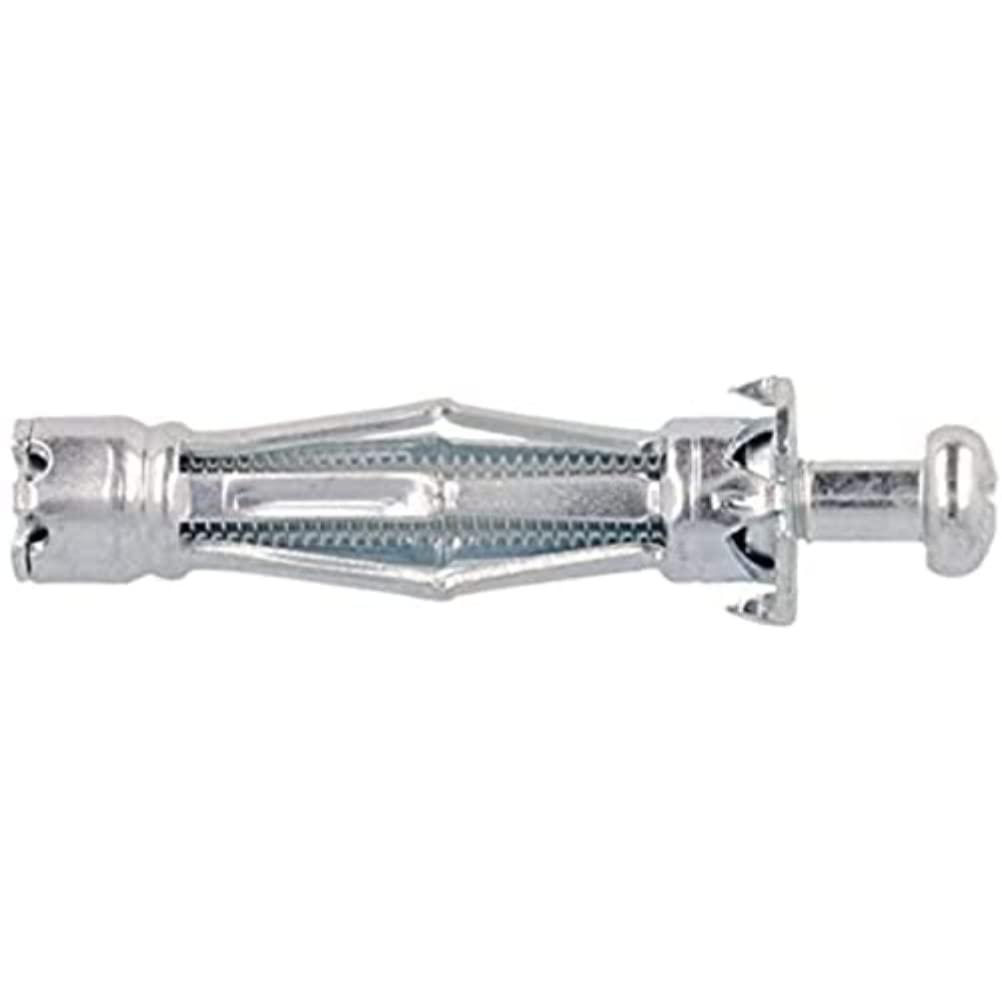 Molly m18015-xj Expansion Metal Cavity Wall Dowels with Screws M6, Gray, Set of 25 Pieces