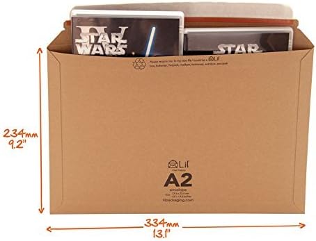 A4 Size Amazon Style Mailers Books DVD's Etc (5,10 or 20) (10)