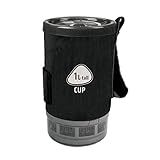 Jetboil 1-Liter FluxRing Tall Spare Cup for Jetboil Camping Cooking Systems, Carbon