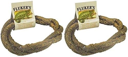 Fluker Labs SFK51019 Small Animal Bend-A-Branch Pet Habitat Decor, Medium (2 Pack)