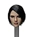 Phicen 1/6 Scale European and American Head Sculpt with Short Black Hair for 12