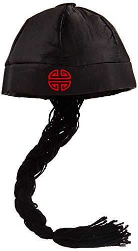 Forum Novelties Men's Chinese Man Pig Tail Hat Costume Accessory