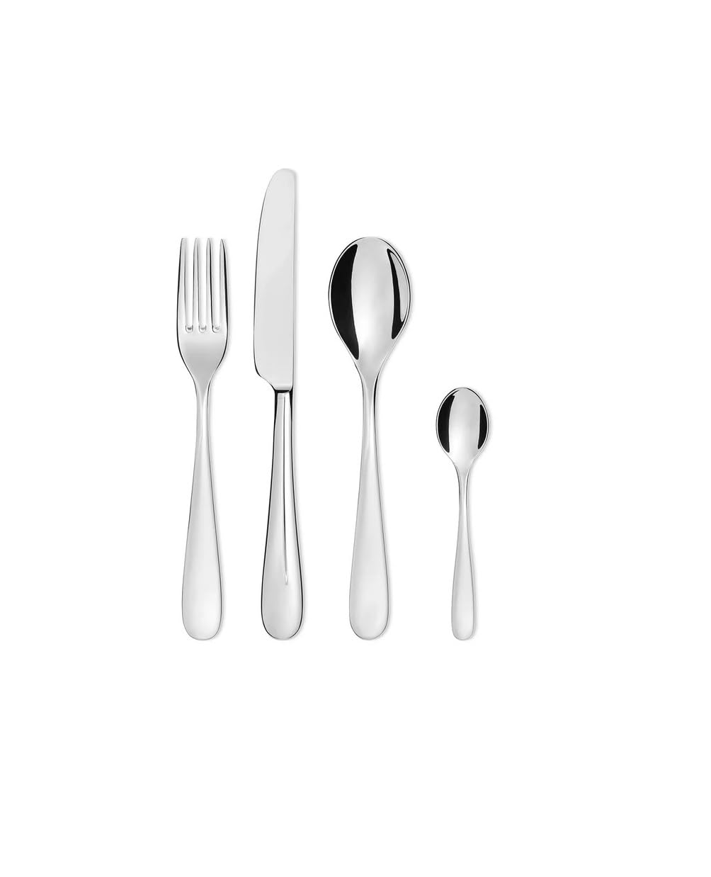 Alessi Nuovo Milano Cutlery Set, 24-Piece