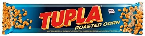 3 Bars x 80g of Leaf Tupla Roasted Corn - Original - Finnish - Milk Chocolate