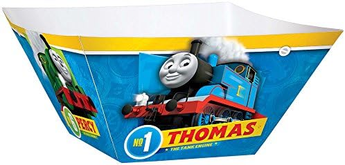 amscan 431752 Treat Bowls with Thomas and Friends Theme-3 Pcs