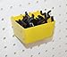 WallPeg Pro 100 - Peg Hook Kit, Plastic Bins & Flex-Lock Pegboard Hooks 38RYBX