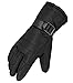 WATERFLY Mens Winter Gloves Snow Gloves Warm Waterproof Windproof Ski Gloves Snowmobile
