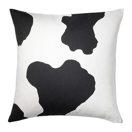 Ikea Ranveig Cushion Cover White Black 203 928 89 Size 20x20