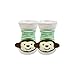 allydrew Non-Skid Cartoon Animal Bootie Slipper Socks for Babies (Set of 6)