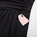 GRACE KARIN Womens Strapless Ruched Casual Maxi Dress with Pockets CLAF0224