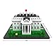 YouCute Loz Micro Blocks,the white house, Small Building Block Set, Nanoblock Compatible (1170 pcs)