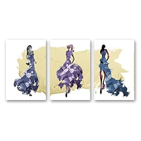 Canvas Wall Art Abstract Elegant People...