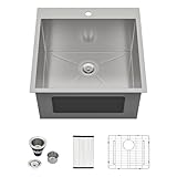 Dcolora 22x22 Inch 16 Gauge Drop In Laundry Room