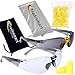 TRADESMART 2x Anti Fog Safety Glasses with 25PK NRR33 Earplugs - Clear & Tinted Protective Eyewear - UV400 , Scratch Resistant & Antifog
