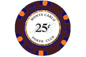 MONTECARLO Monte Carlo Lower Denominations Cents - 100 Poker Chips