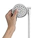 Waterpik Adjustable Rainfall+ Rain Shower Head, Chrome with Arm JP-140
