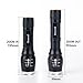 LED Flashlight,Xnucol Ultra Bright Multifunction Focus Adjustable Flashlight For Outdoor Sport Explore Home Lighting Car Emergency Escape Window Breaker and Survival Torch (Silver)