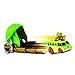 Teenage Mutant Ninja Turtles T-Machines Turtle Shell Launcher with Michelangelo in Classic Party Wagon Vehicle
