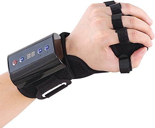 FUFU Massagers Electric Hot Hand Massager Training Ball  Hand Rehabilitation Equipment Vibration Massage Infrared Heat Pinpoint Massage (Color : A (Rechargeable))