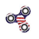 Hand Spinner Fidget Toy With 1-3 Mins Spins - EDC Focus Toys Fidget Gadget For Kids & Adults - Tri-Spinner Perfect For Stress Relief, ADHD/ADD, Anxiety, Autism & Sensory - 1-3 Mins Spins!