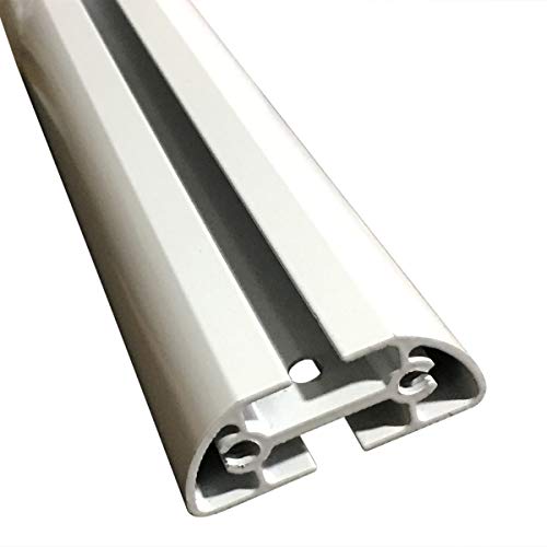 Vantech J1000 2 Bar for Nissan NV200 ladder roof rack 2013-On, White - Thumbnail 6