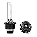 D2S 6000K HID Xenon Headlight Replacement Bulbs 35W High And Low Beam ZRSJ Car Headlights - Pack of 2 (6000k, D2S)