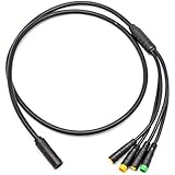 DRL Global Bafang 1T4 Wiring Harness Cable for BBS01 BBS02 BBSHD mid-drive motor kits Higo