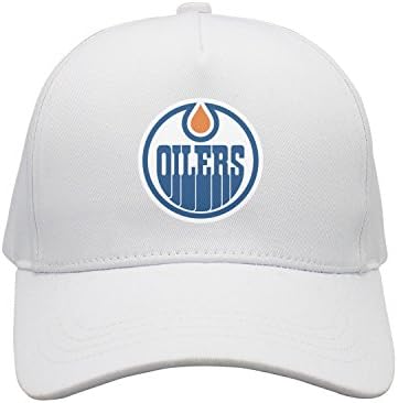 Edmonton_Oilers_Basic_Team_Logo Trucker Hat Adjustable Fashion Cool Classic Cotton
