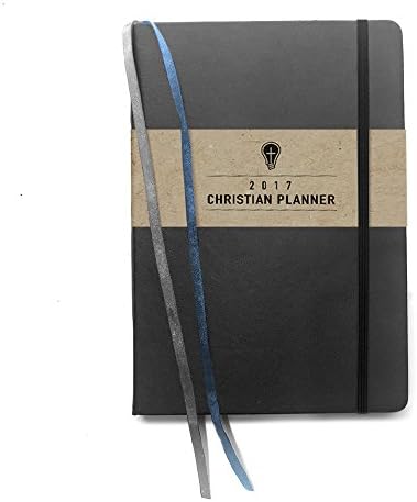 The Christian Planner 2017: Weekly, Monthly, Daily Planner and Bible Journal (Classic Black)