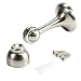 Rok Hardware Magnetic Door Stop Holder 3 Inches (Brushed Nickel, 1 Pack)