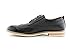 Black Ferro Aldo Men's Dress Shoes Two Tone Brogue Original Perforation Details New 19278 (9.5 U.S)